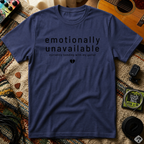 Emotionally Unavailable Bonding With My Guitar T-Shirt