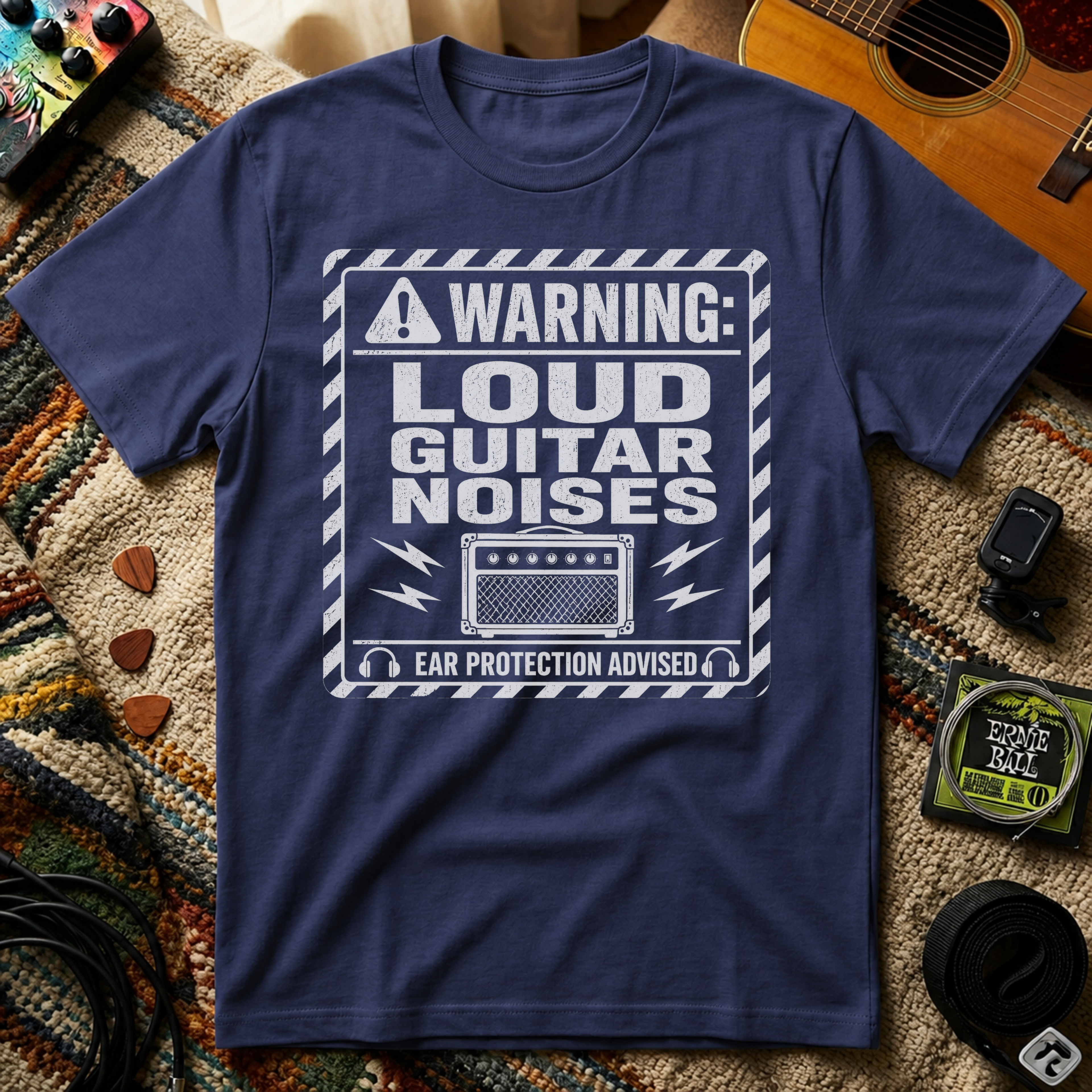 Warning Loud Guitar Noises T-Shirt