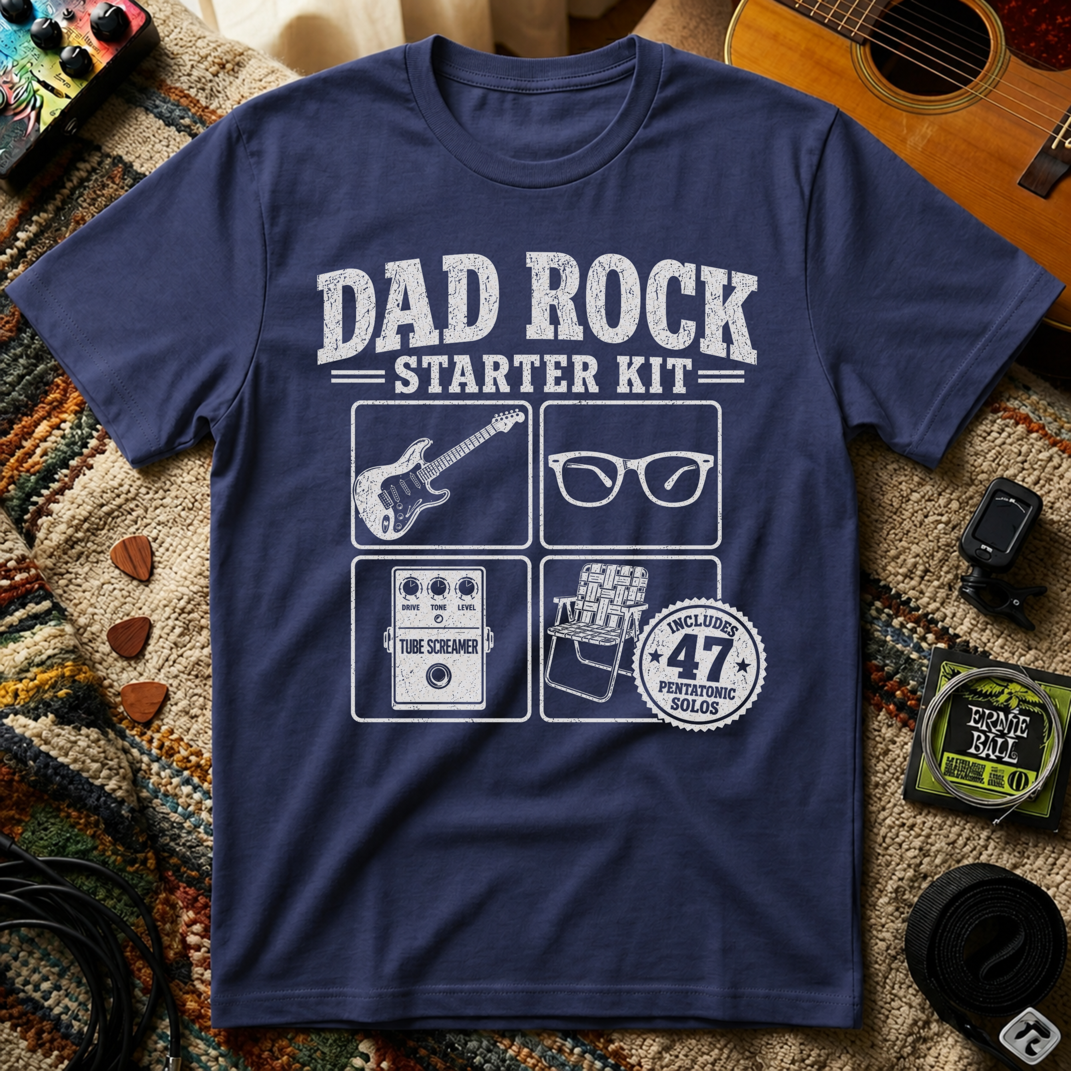Dad Rock Starter Kit T-Shirt