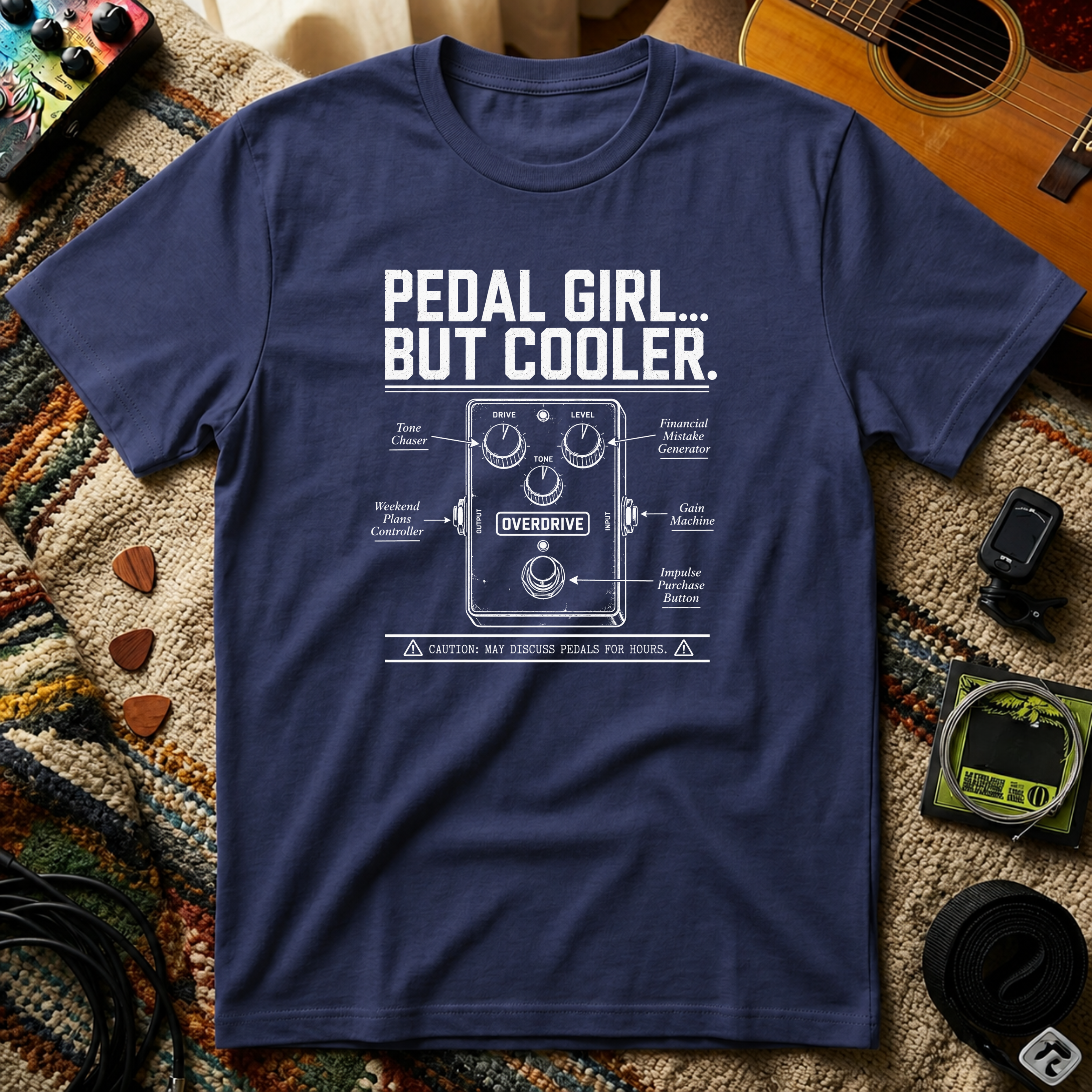 Pedal Girl But Cooler T-Shirt