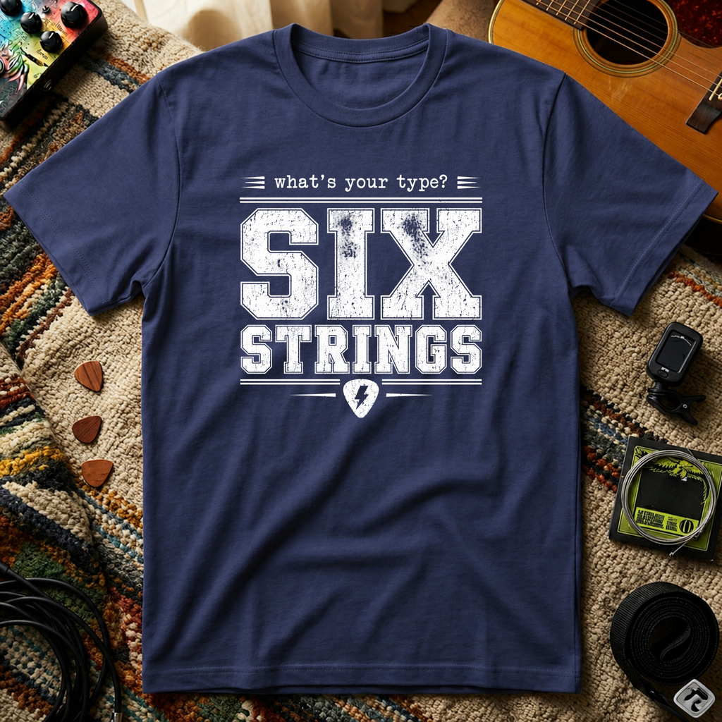 What's Your Type Six Strings T-Shirt