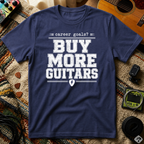 Career Goals Buy More Guitars T-Shirt