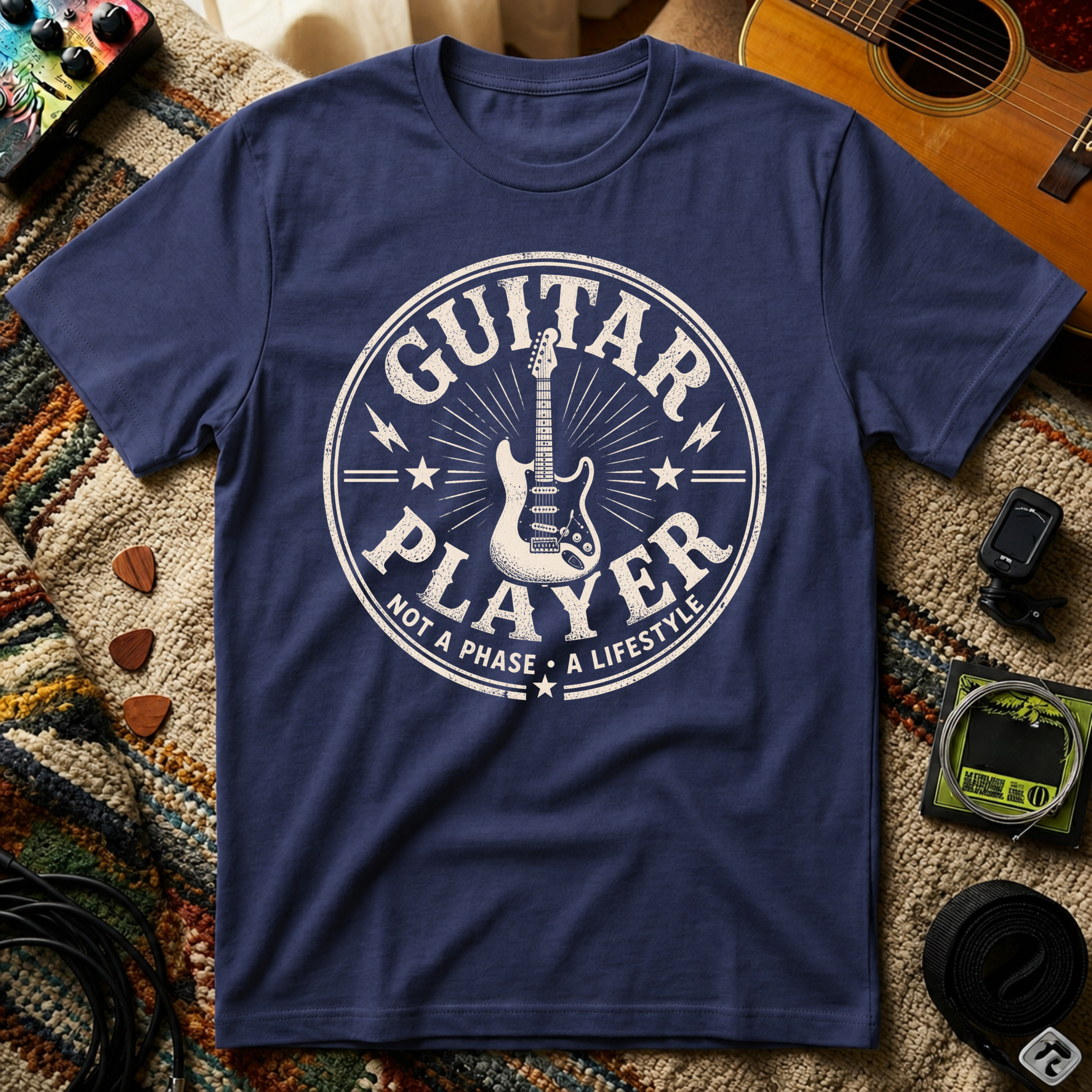 Guitar Player Not A Phase A Life Style T-Shirt