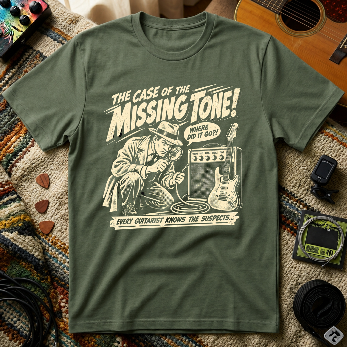 The Case Of The Missing Tone T-Shirt
