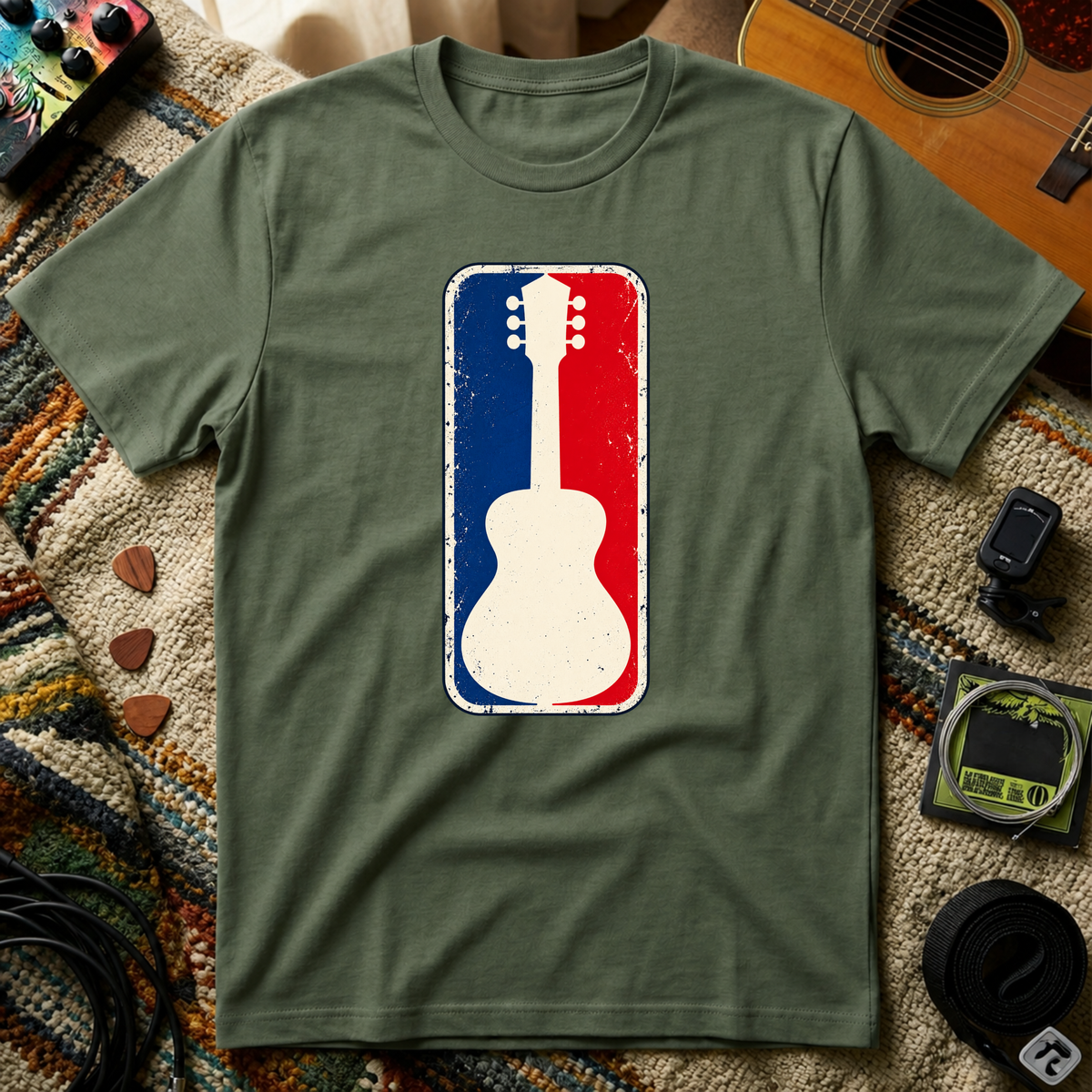 Acoustic Guitar Logo T-Shirt