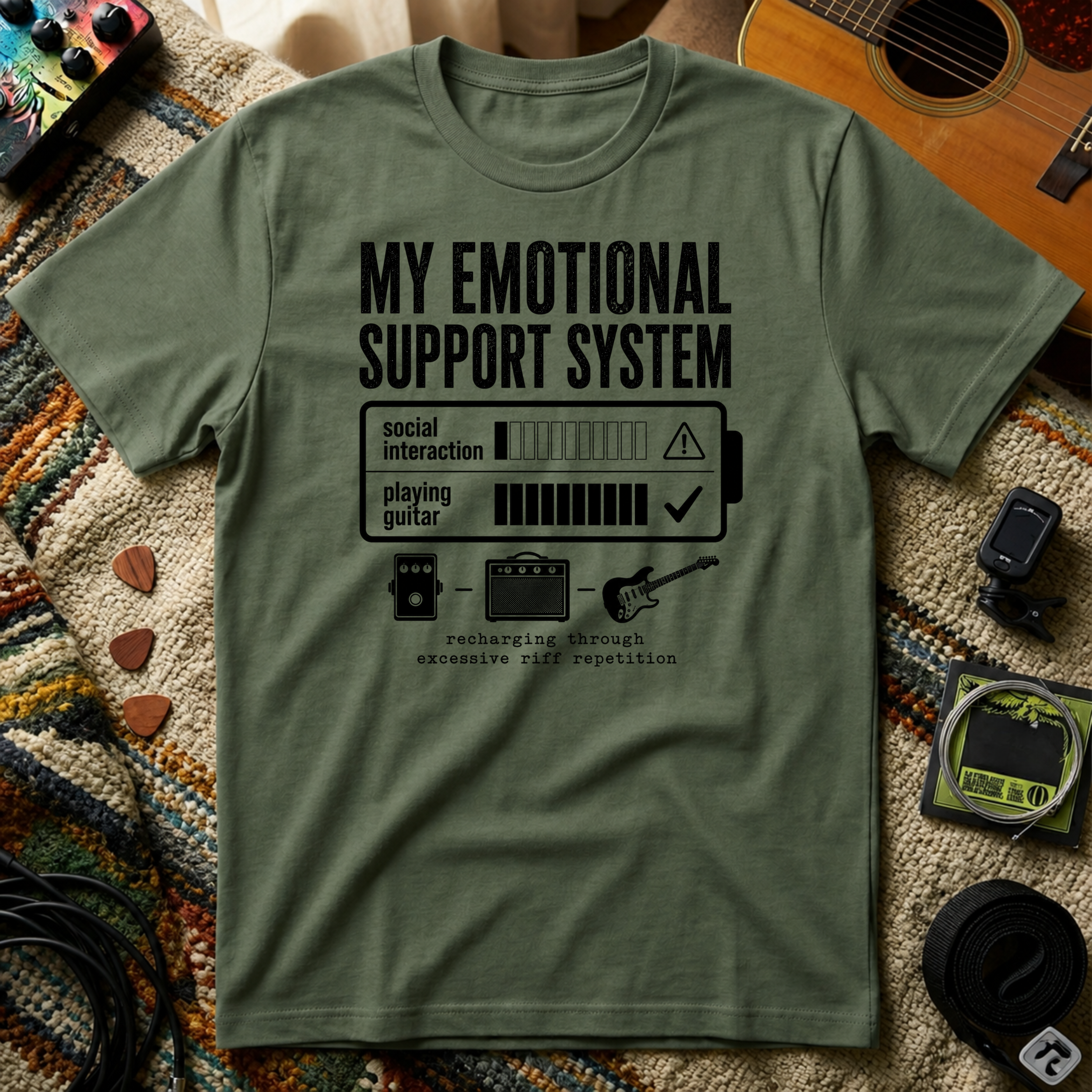 My Emotional Support System T-Shirt