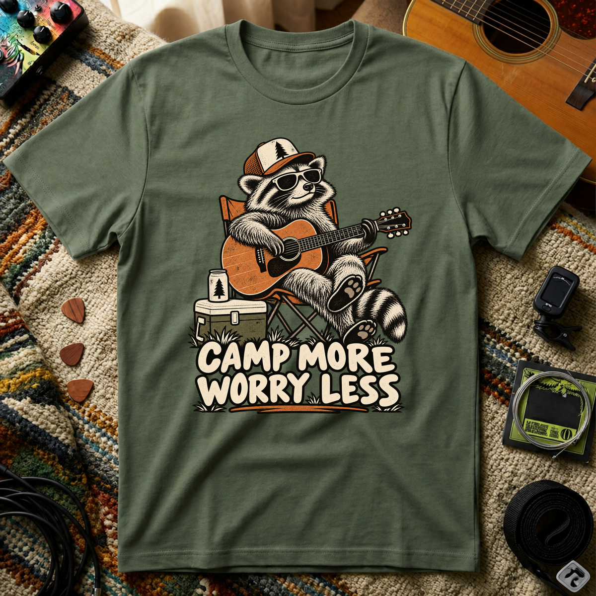 Camp More Worry Less T-Shirt