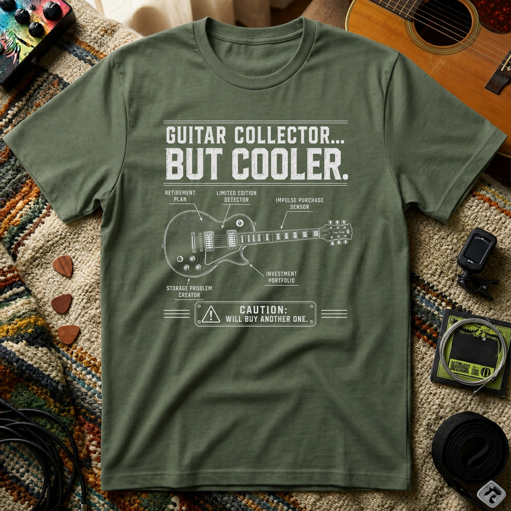 Guitar Collector But Cooler T-Shirt