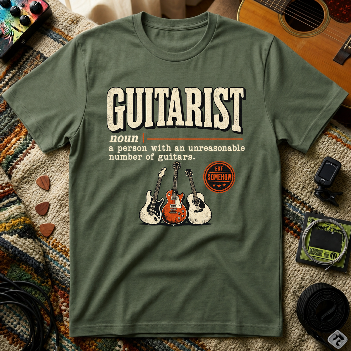 Guitarist Noun T-Shirt