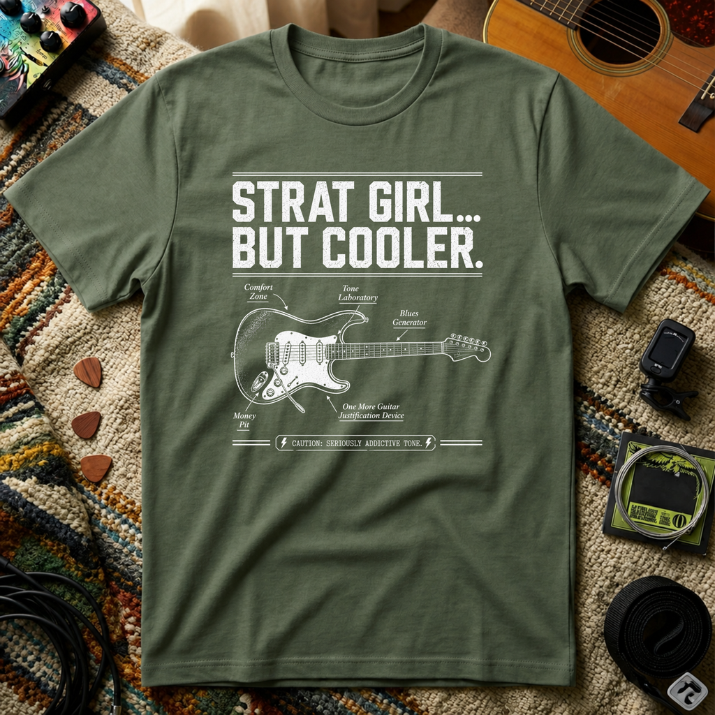 Strat Girl But Cooler T-Shirt