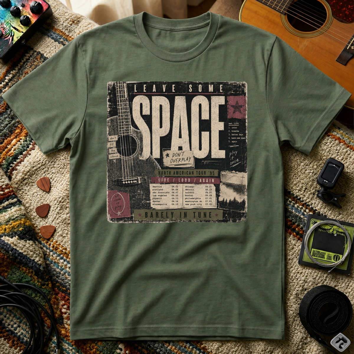 Leave Some Space Tour T-Shirt