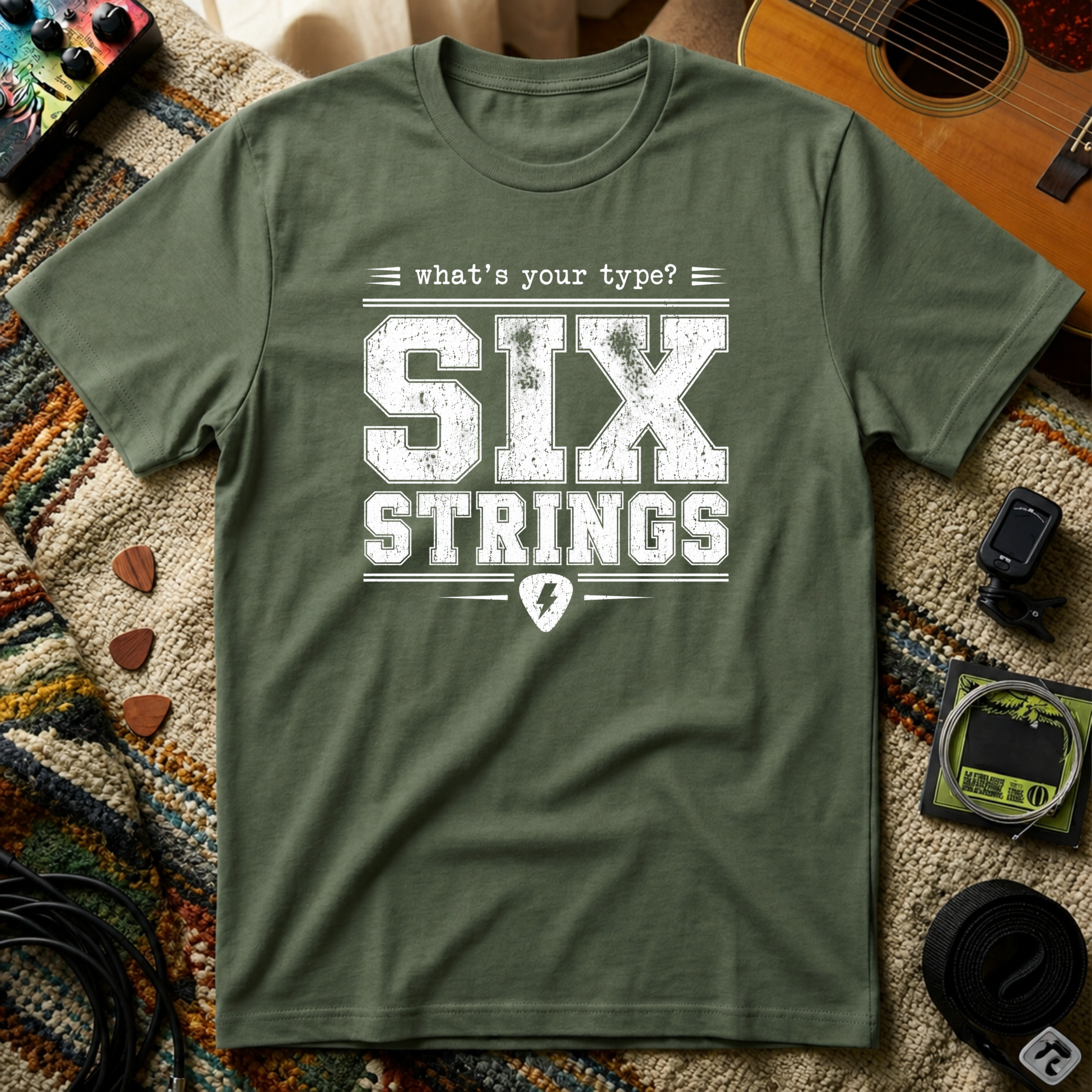 What's Your Type Six Strings T-Shirt