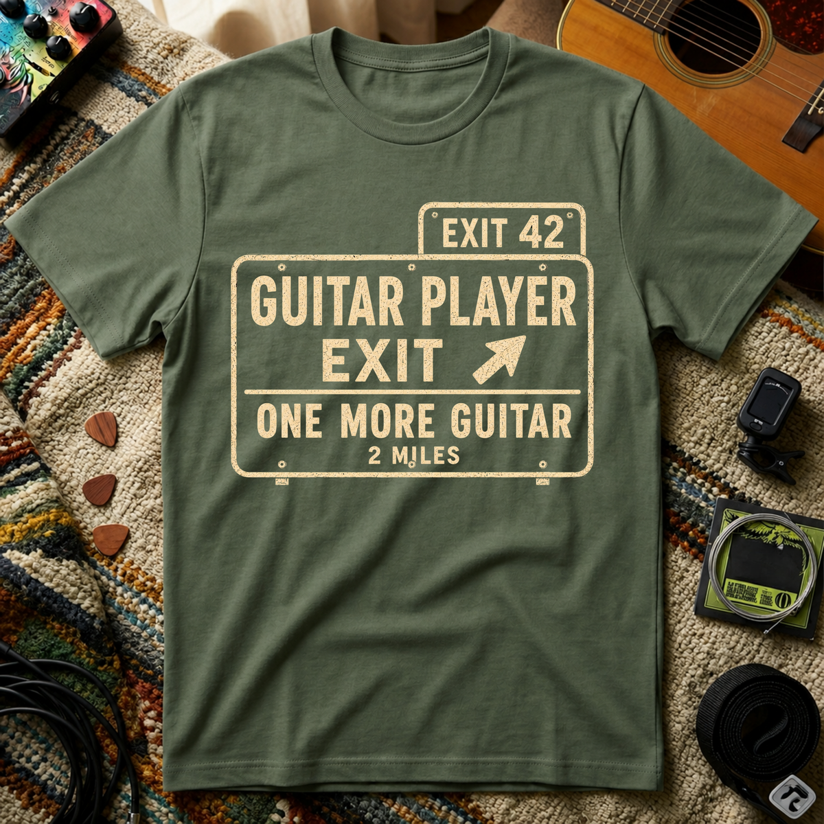 Guitar Player Exit T-Shirt