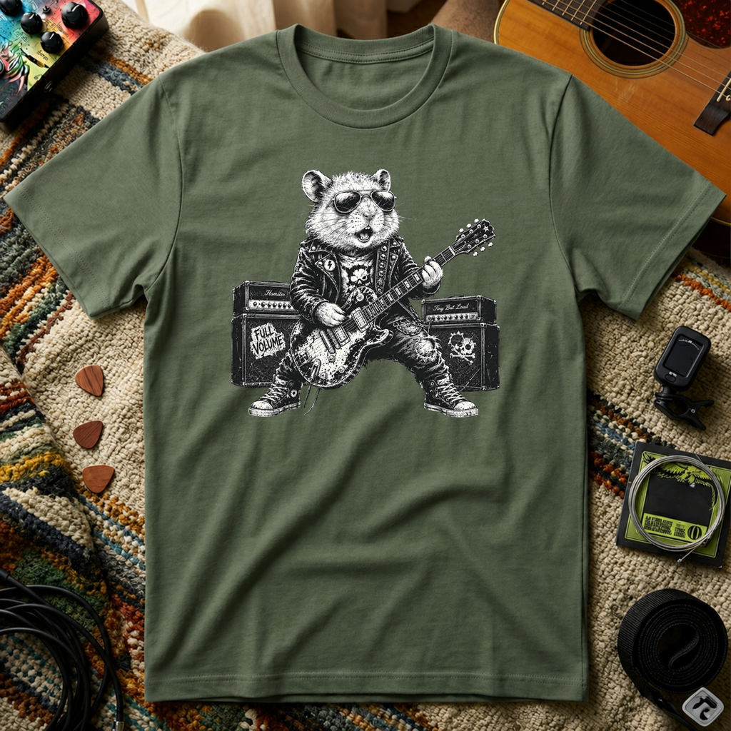 Hamster Rockstar T-Shirt