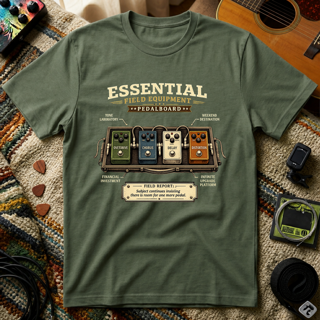 Essential Field Equipment Pedalboard T-Shirt