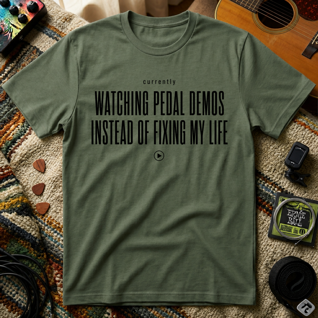 Currently Watching Pedal Demos T-Shirt