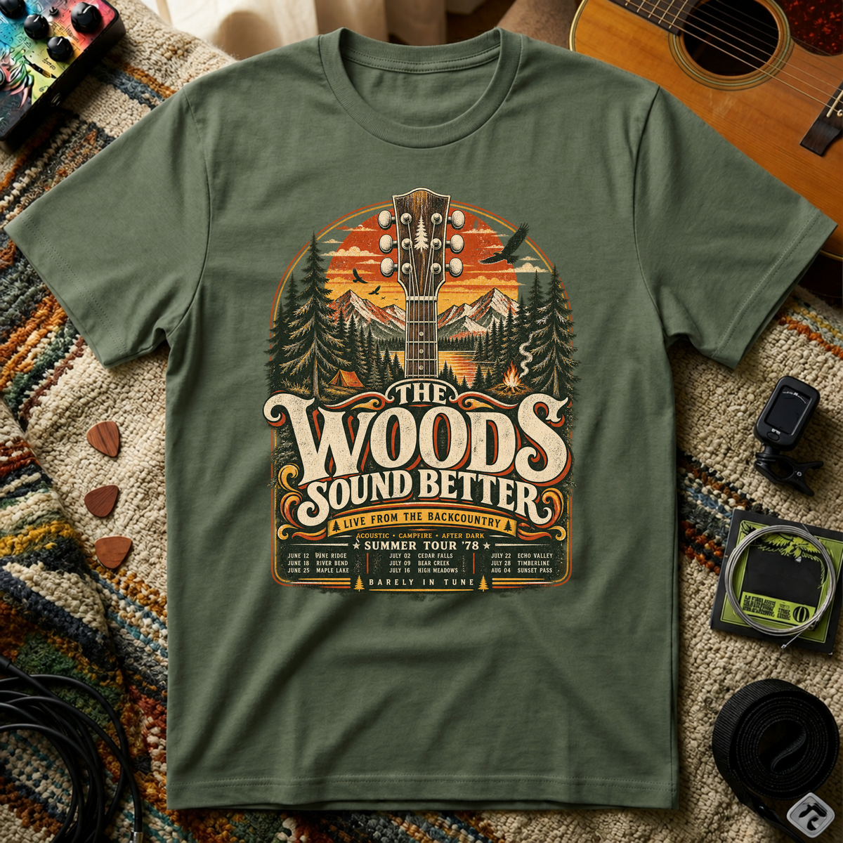 The Woods Sound Better Tour T-Shirt