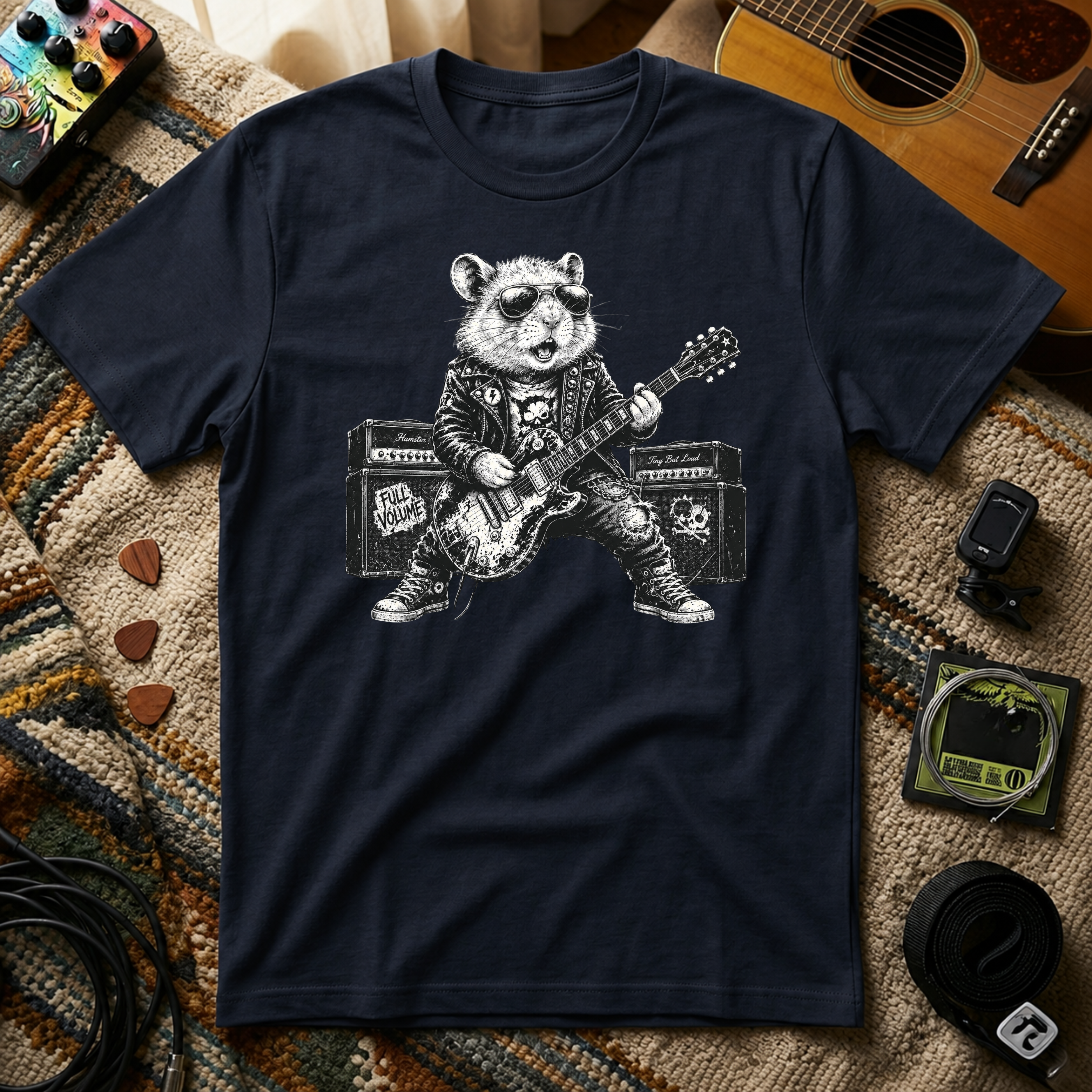 Hamster Rockstar T-Shirt