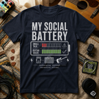 My Social Battery 2T-Shirt