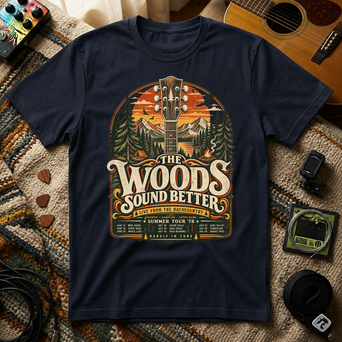 The Woods Sound Better Tour T-Shirt