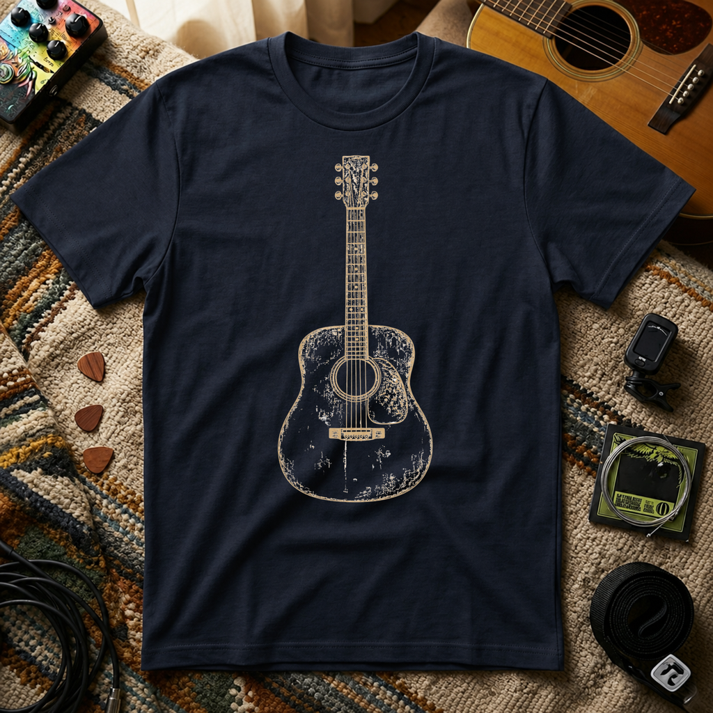 Faded Guitar T-Shirt