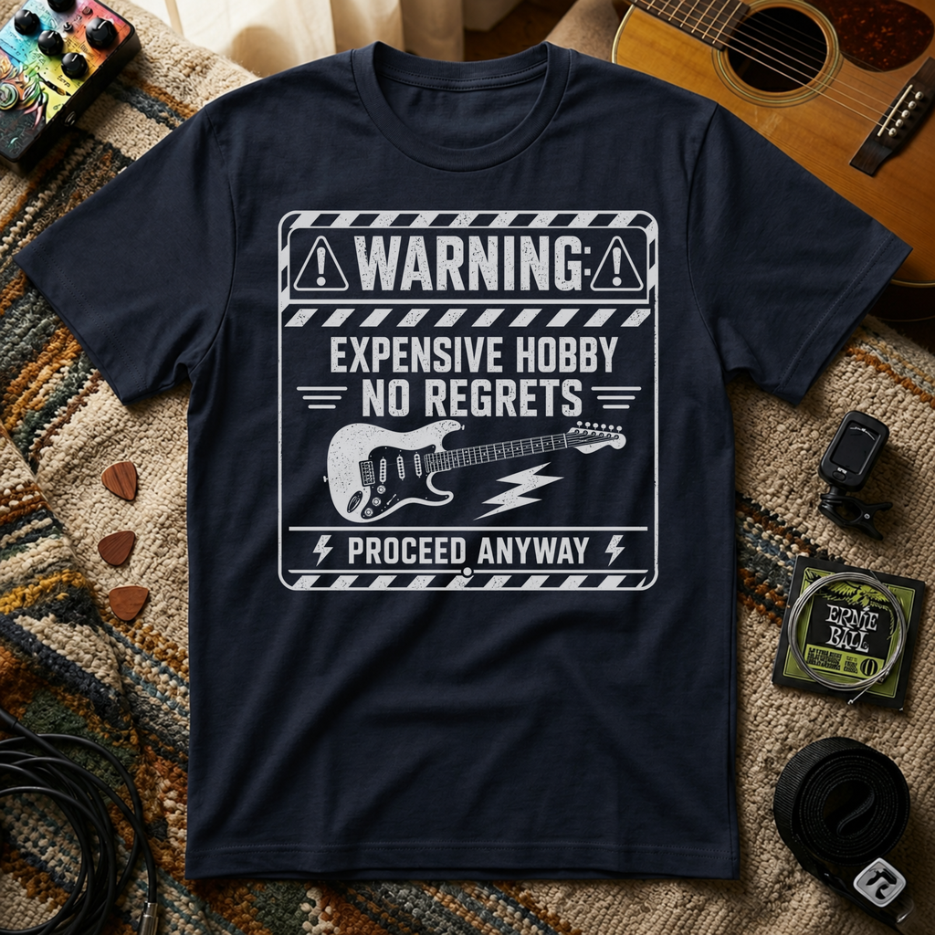 Warning Expensive Hoppy No Regrets T-Shirt