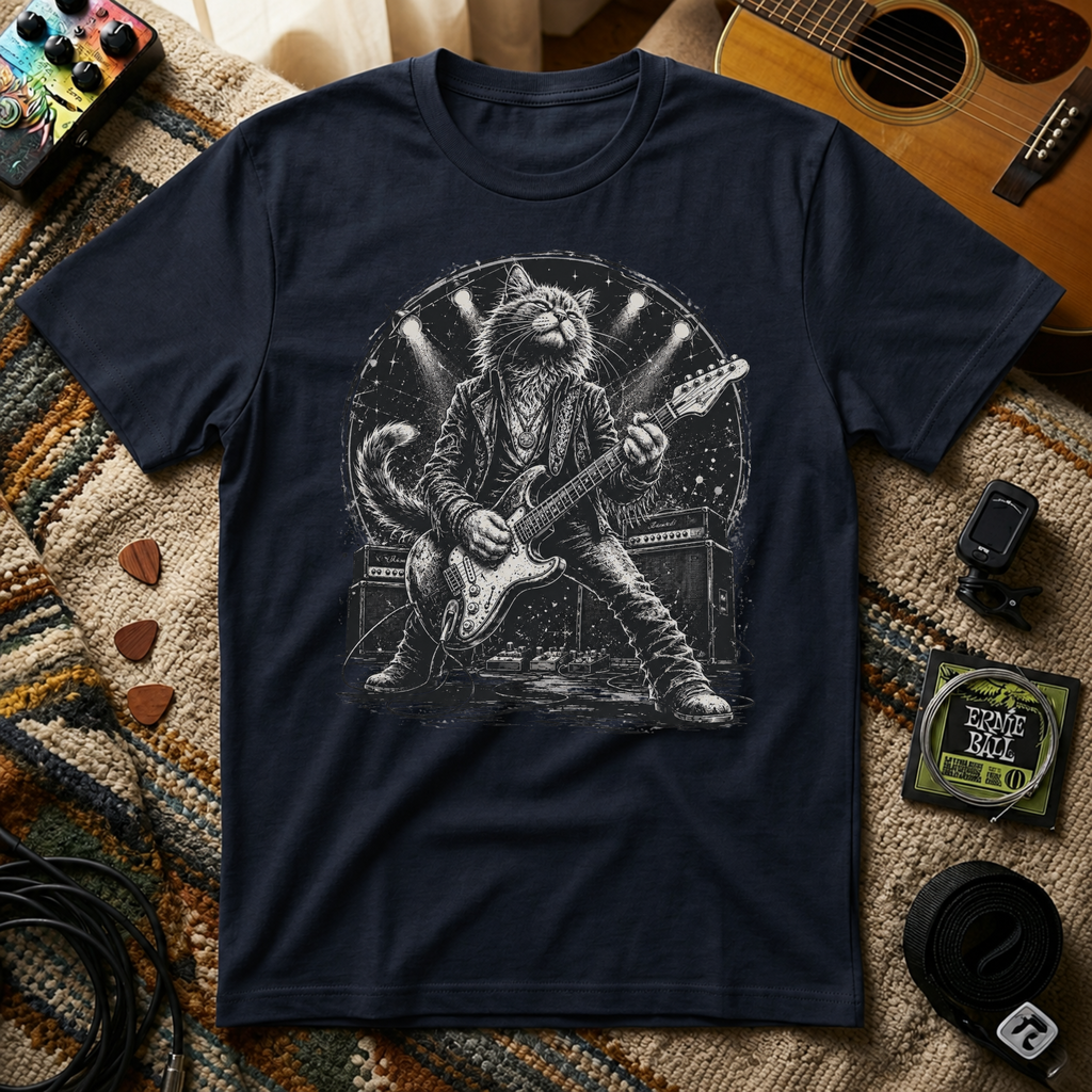 Cat Rock Star T-Shirt