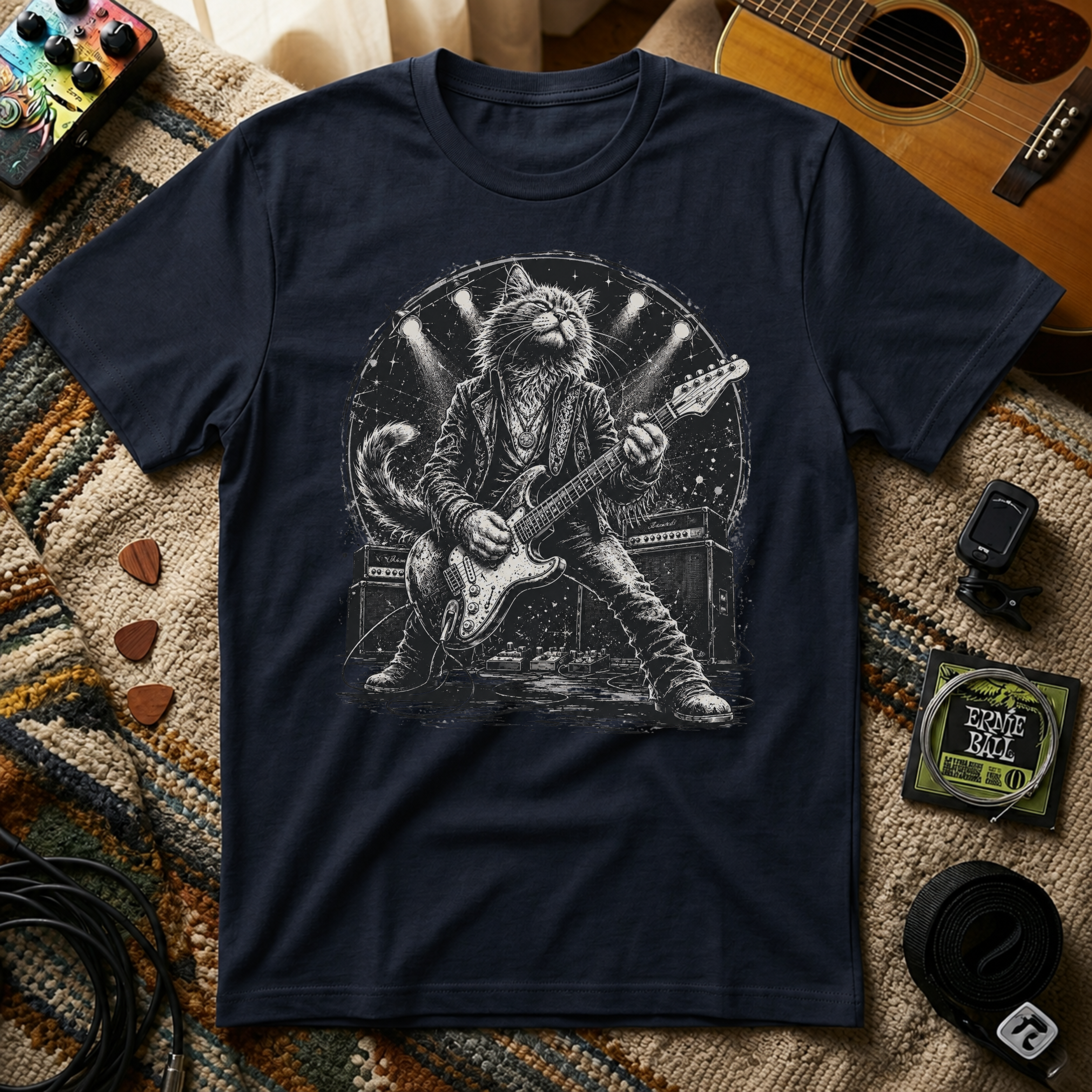 Cat Rock Star T-Shirt
