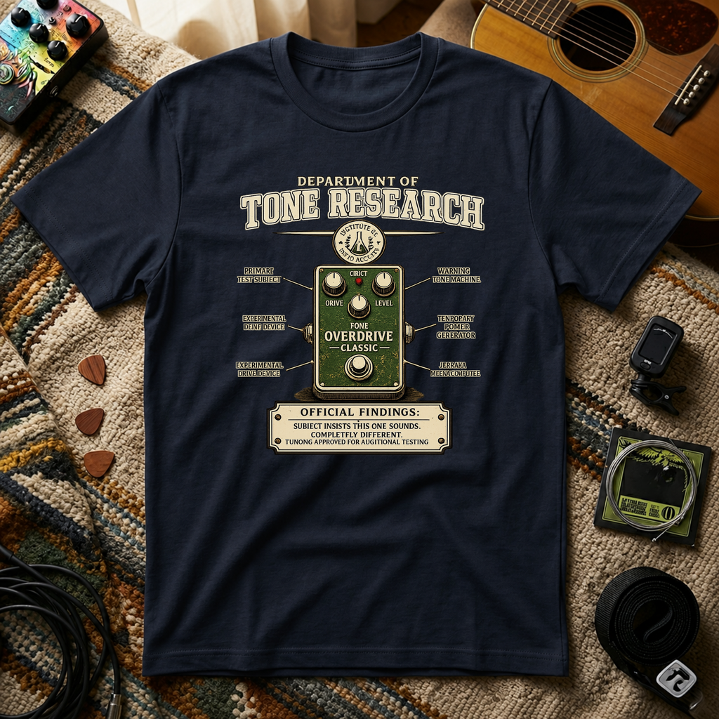 Department Of Tone Research Overdrive T-Shirt