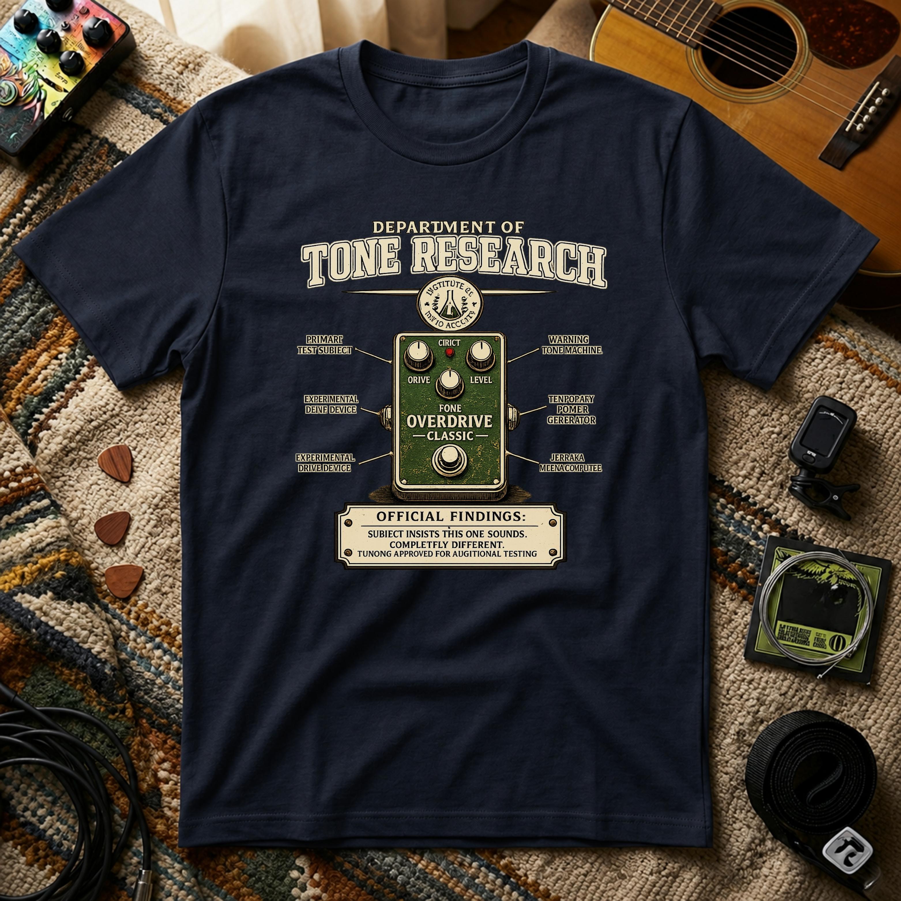 Department Of Tone Research Overdrive T-Shirt