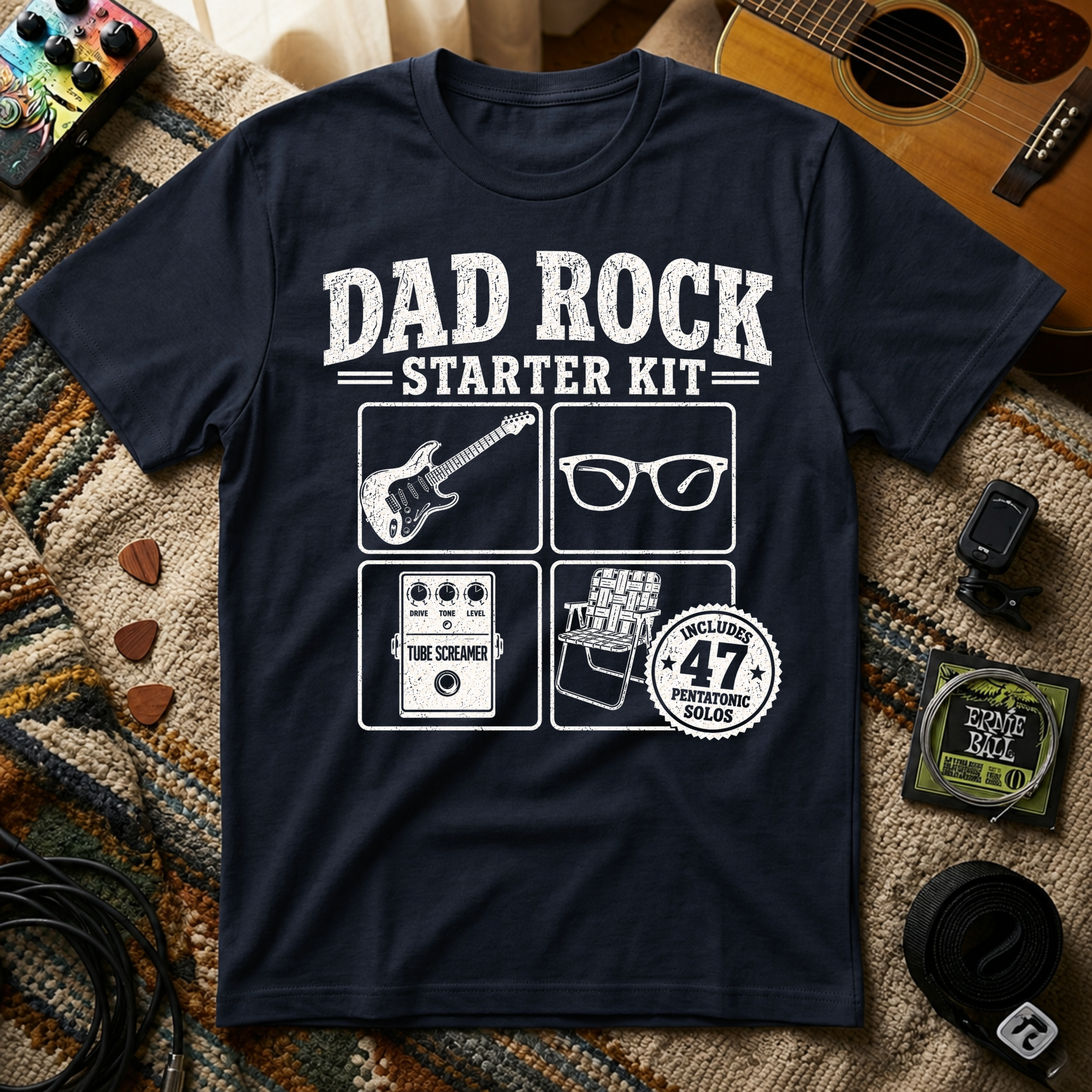 Dad Rock Starter Kit T-Shirt
