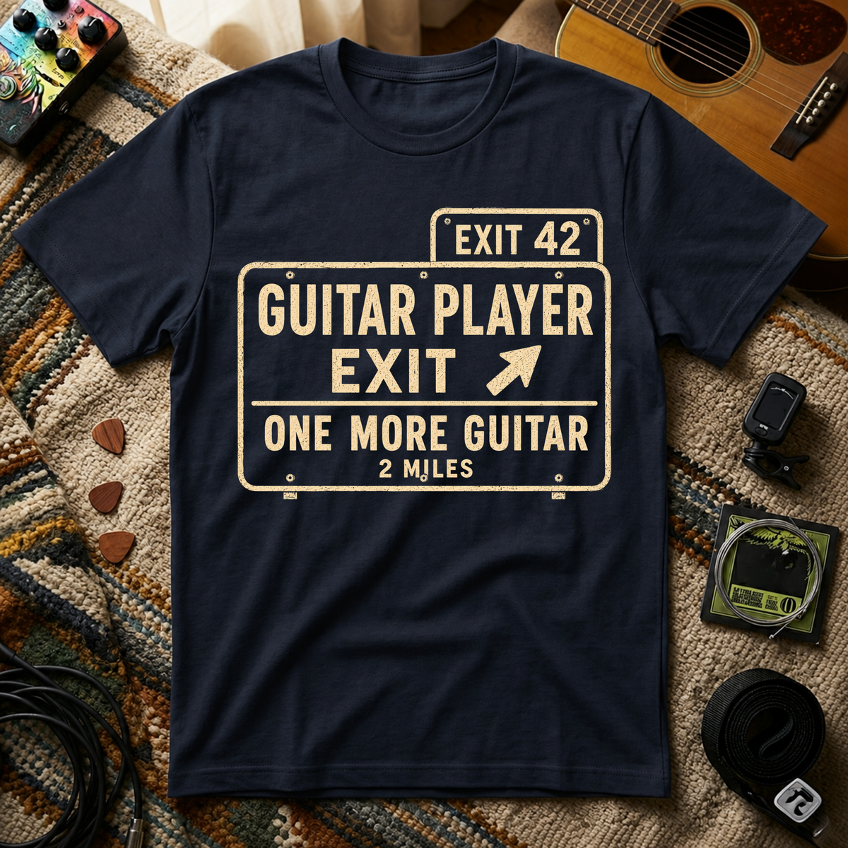 Guitar Player Exit T-Shirt