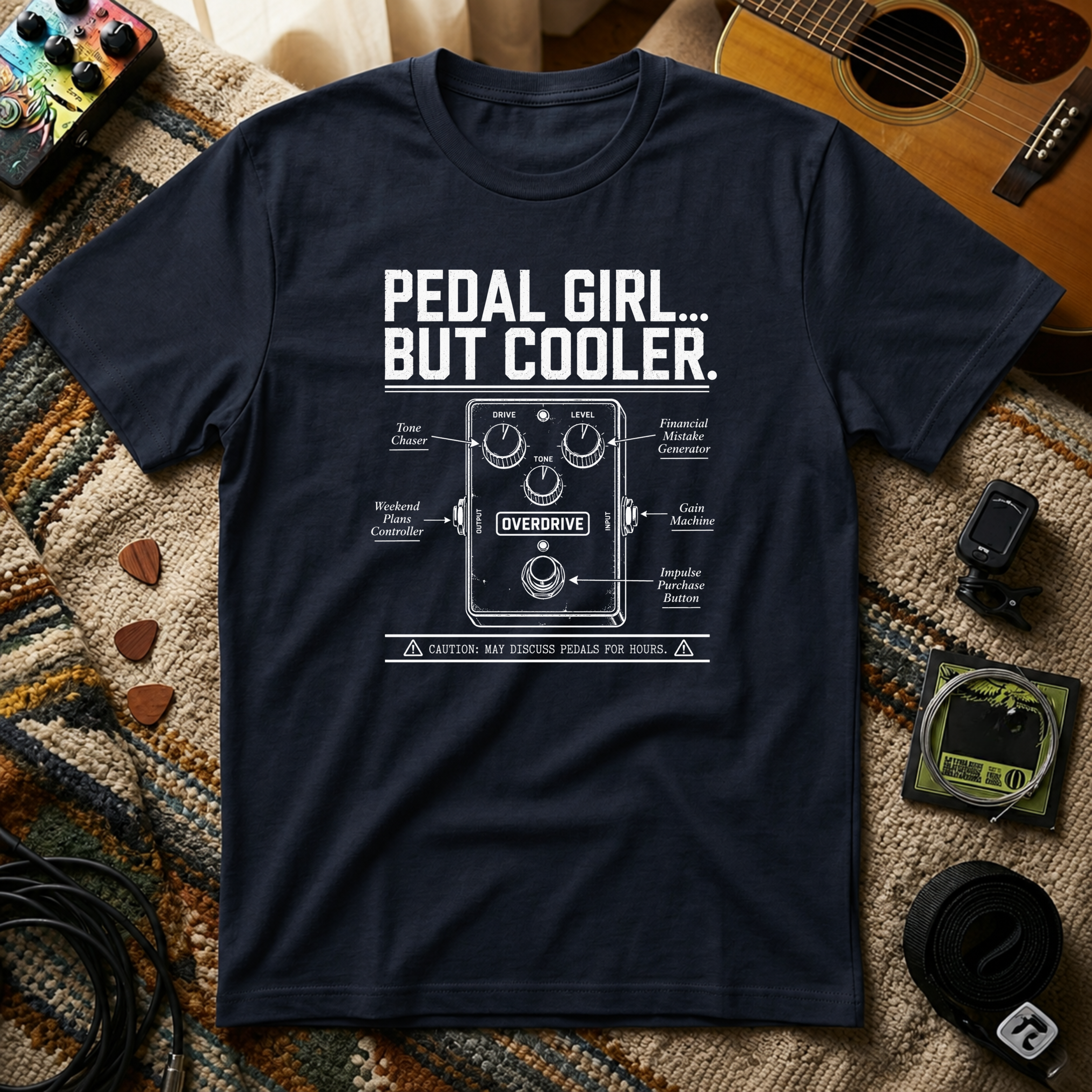 Pedal Girl But Cooler T-Shirt