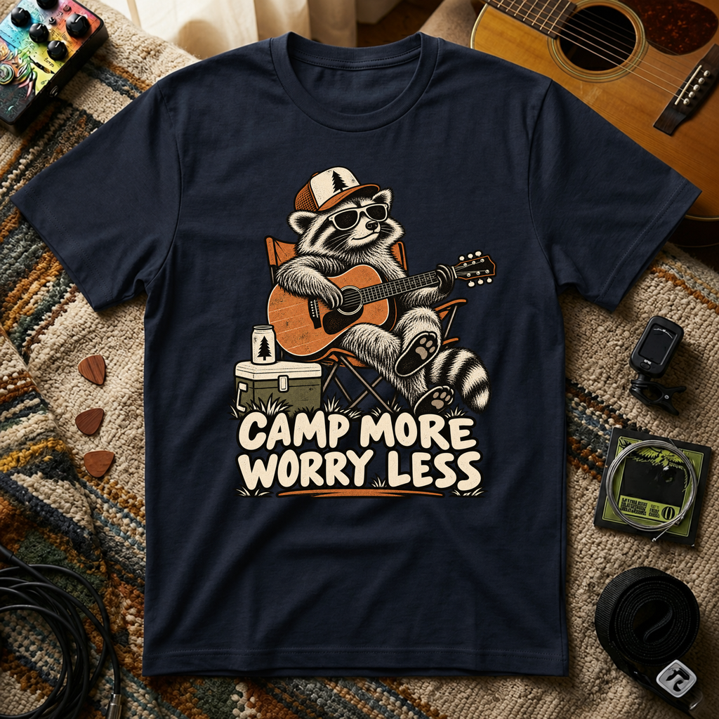 Camp More Worry Less T-Shirt