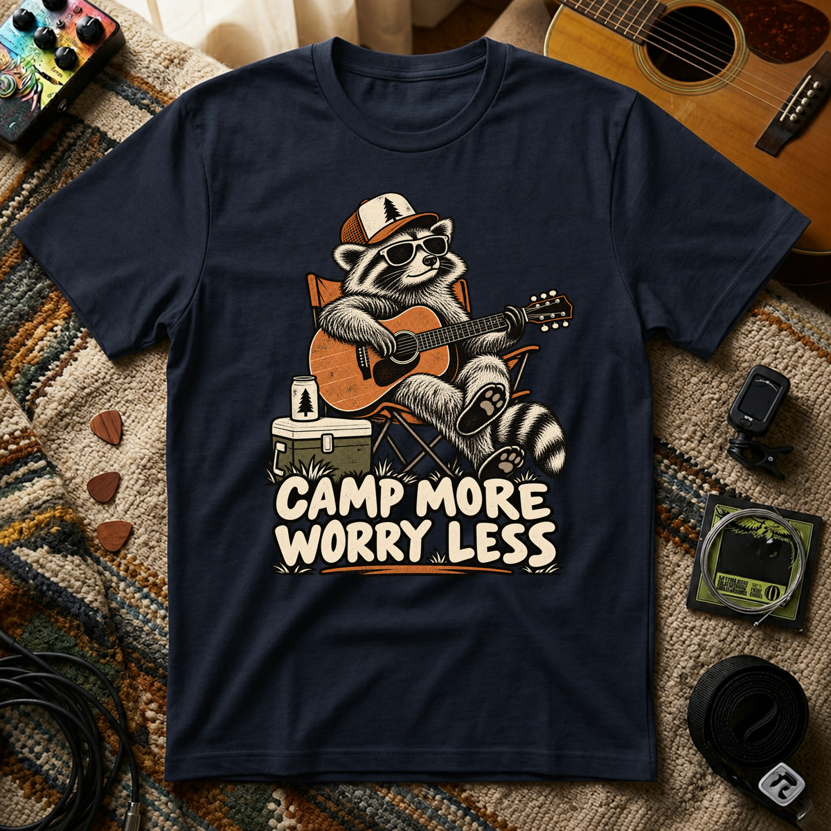 Camp More Worry Less T-Shirt