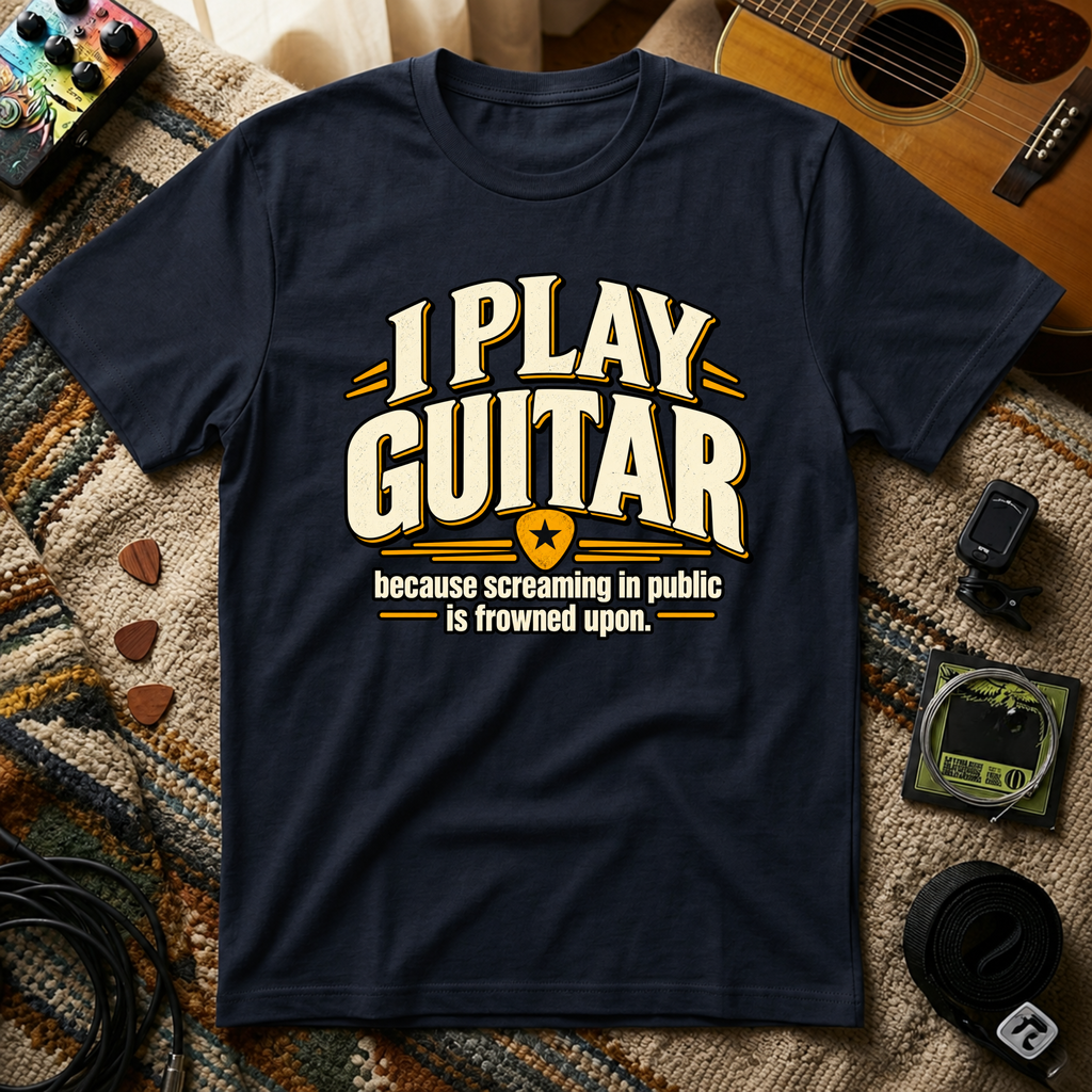 I Play Guitar T-Shirt