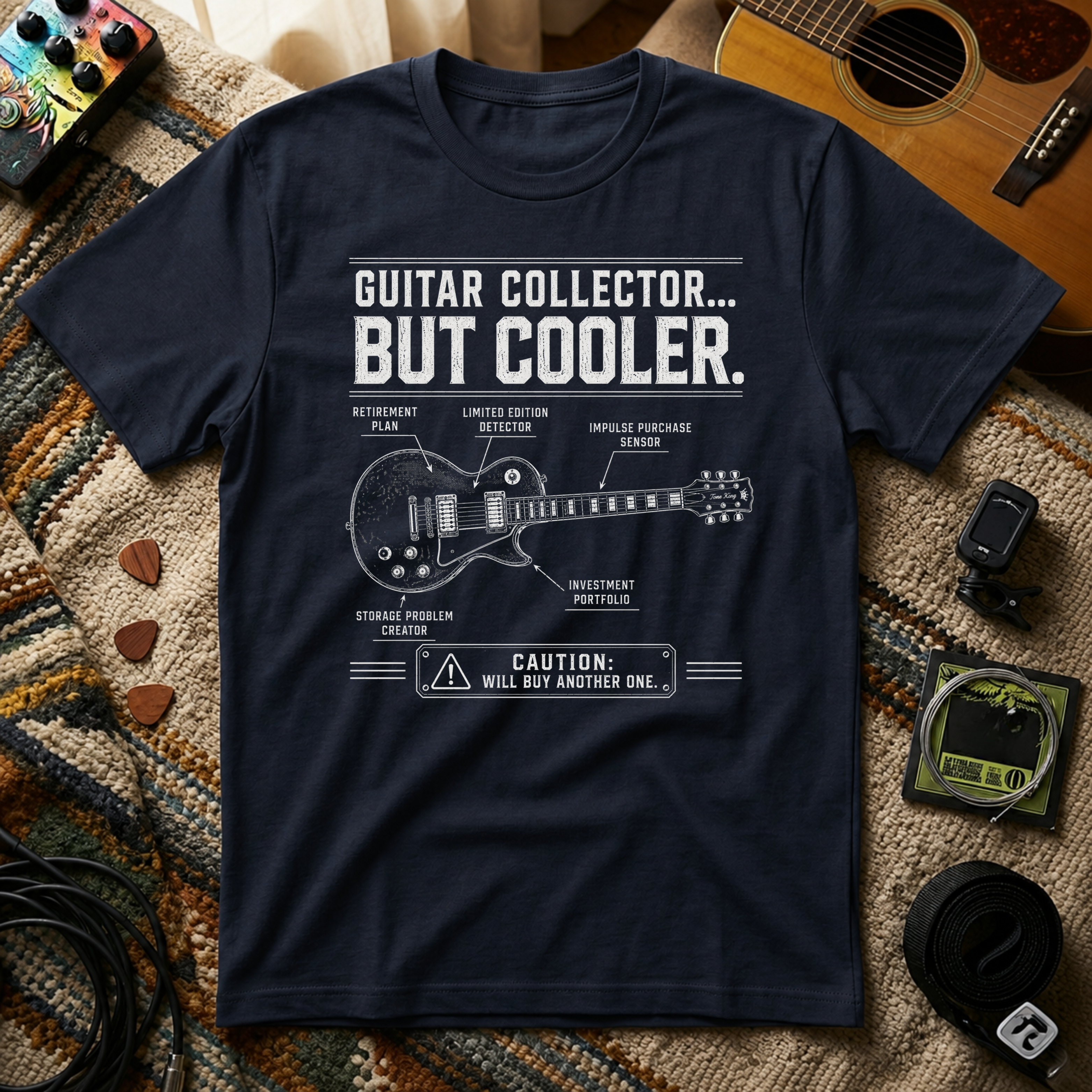 Guitar Collector But Cooler T-Shirt