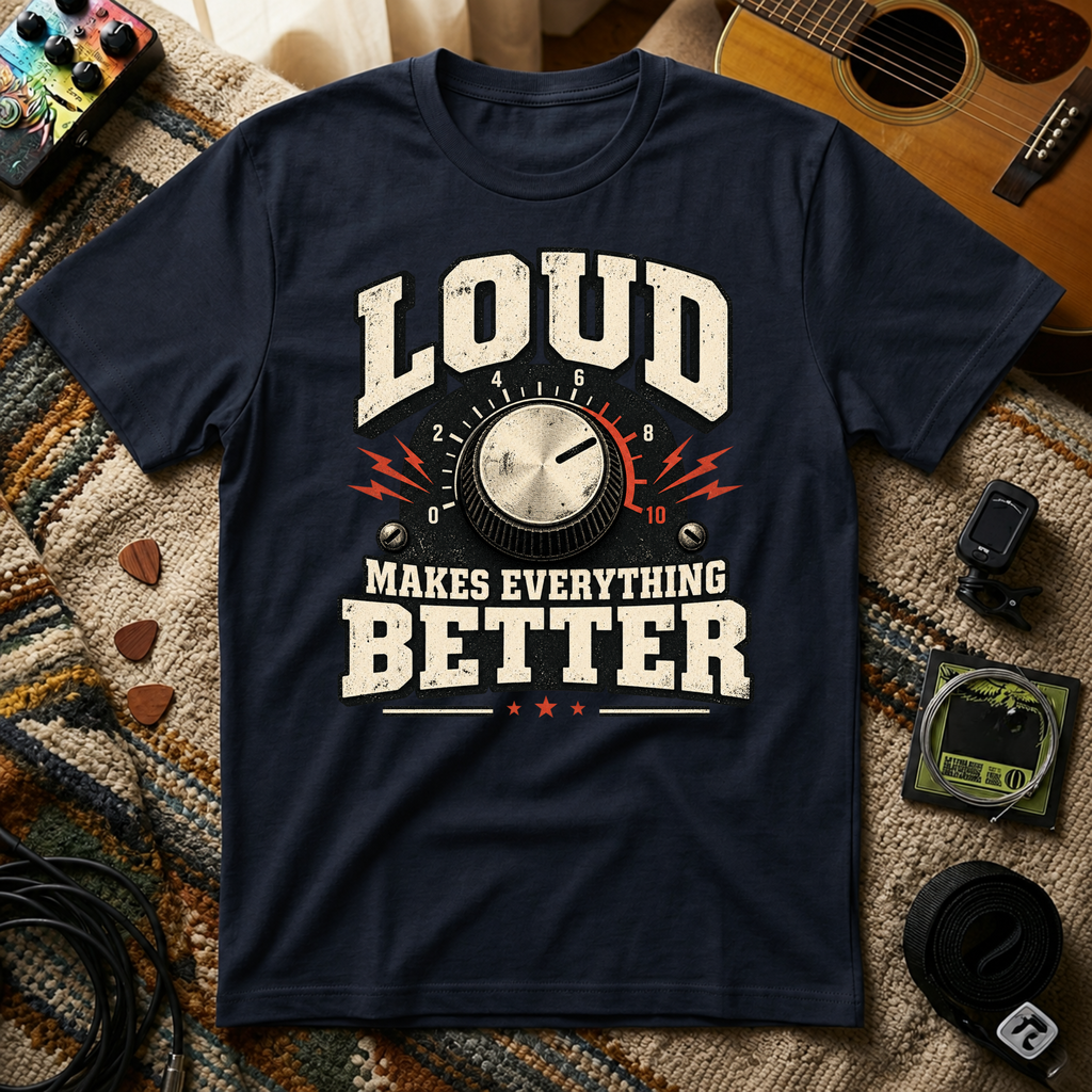 Loud Makes Everything Better T-Shirt
