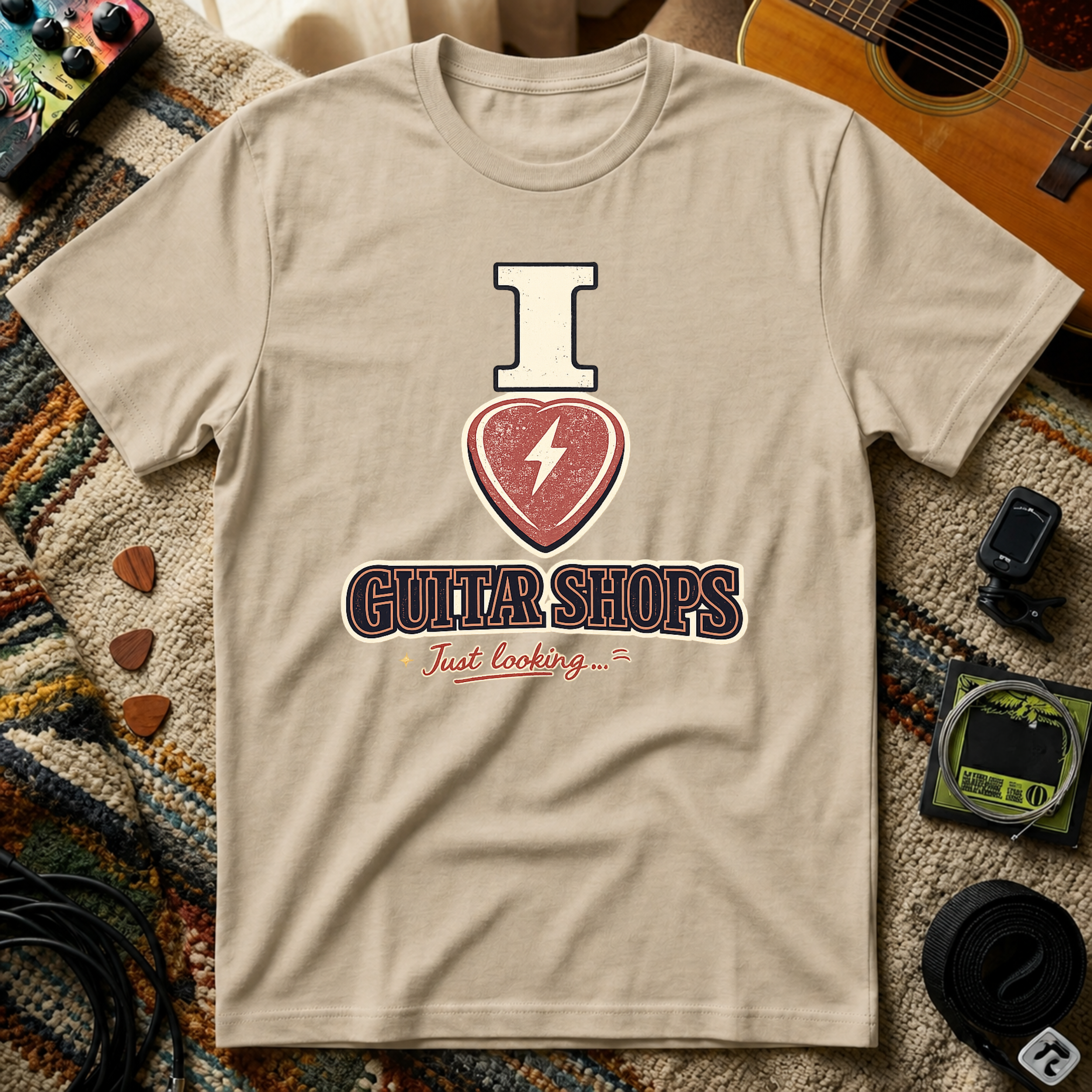 I ❤️ Guitar Shops T-Shirt