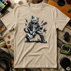 Punk Rock Cat T-Shirt
