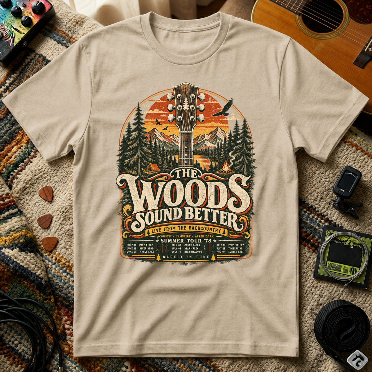The Woods Sound Better Tour T-Shirt