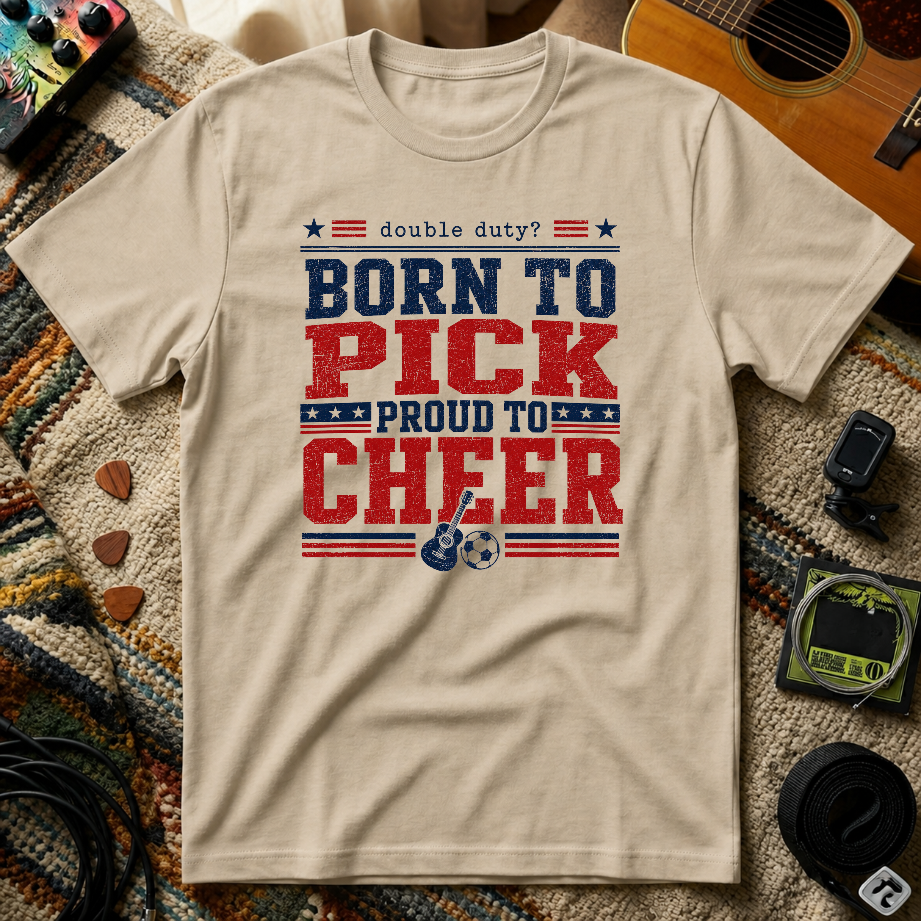 Born To Pick Proud To Cheer T-Shirt