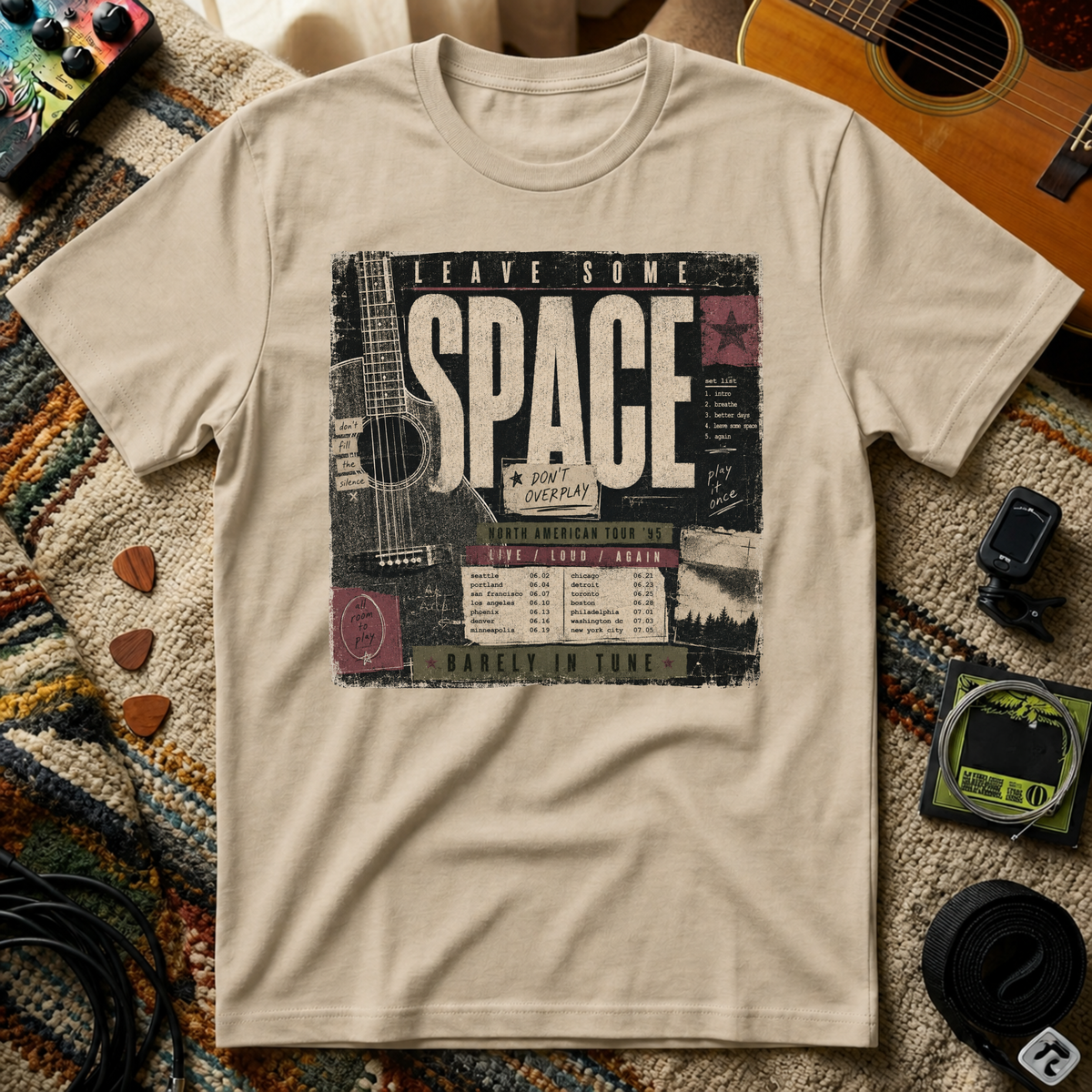 Leave Some Space Tour T-Shirt