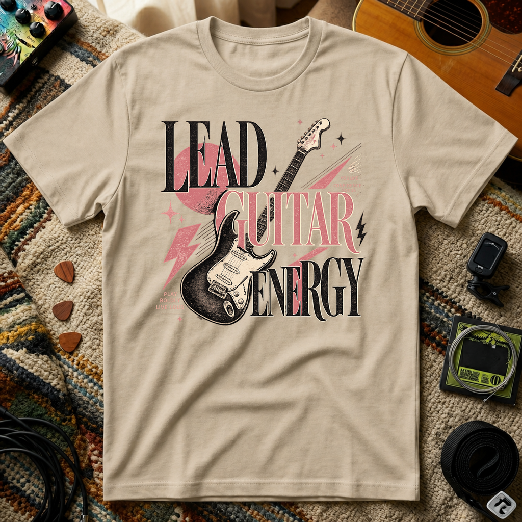 Lead Guitar Energy T-Shirt