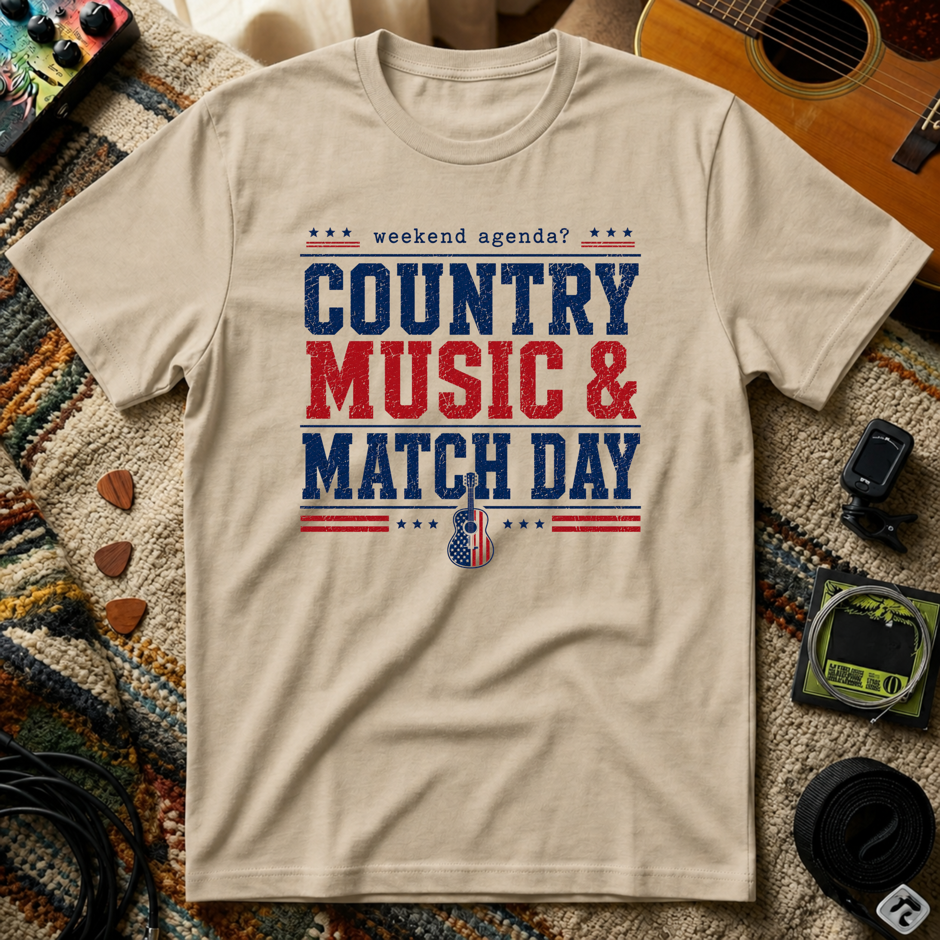 Country Music & Match Day T-Shirt