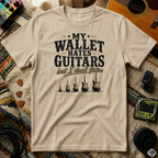 My Wallet Hates Guitars T-Shirt