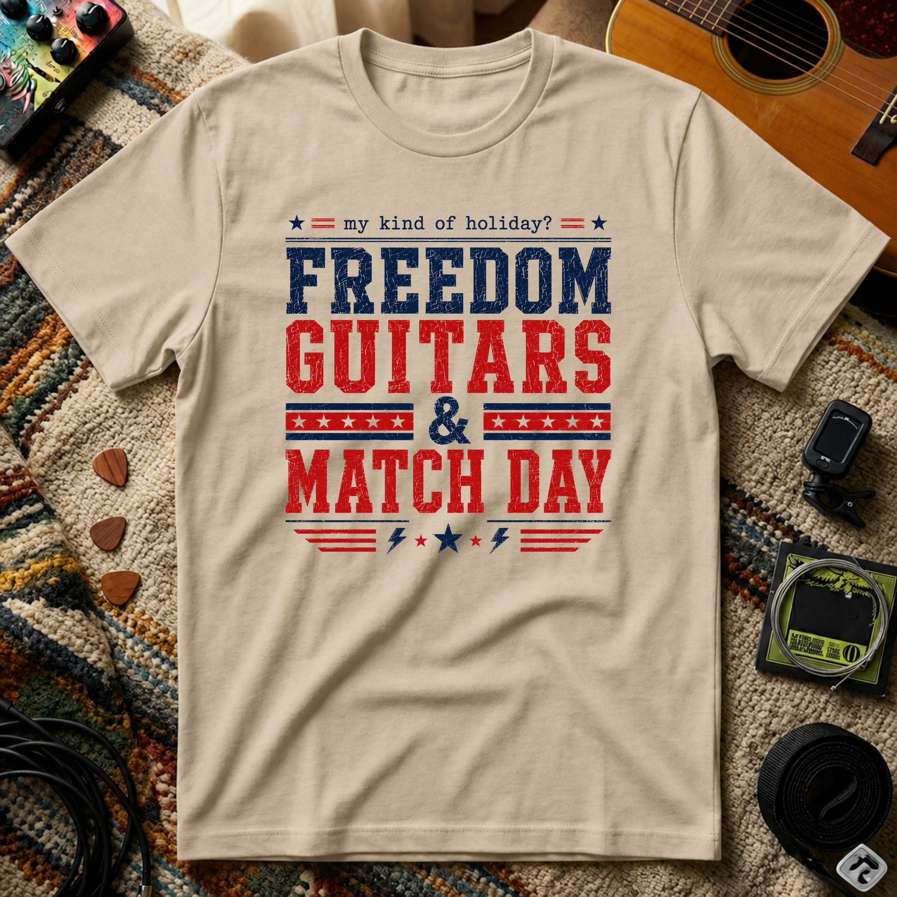 Freedom Guitars & Match Day T-Shirt