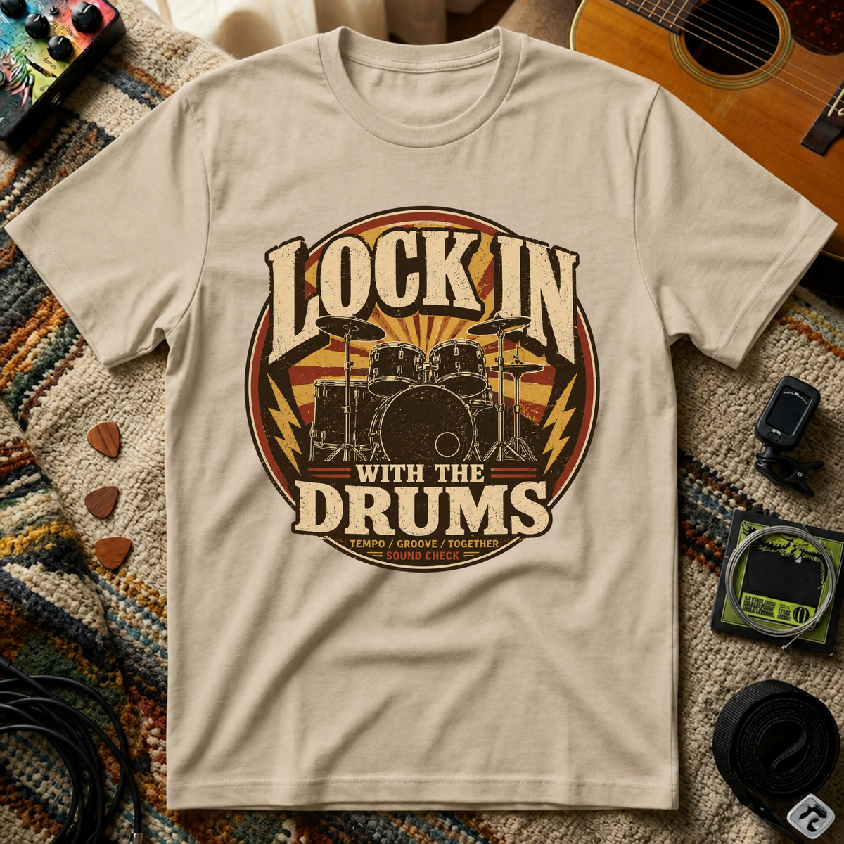 Lock In With The Drums T-Shirt