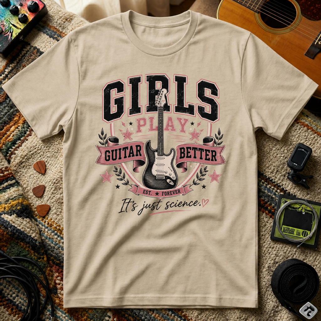 Girls Play Guitar Better T-Shirt
