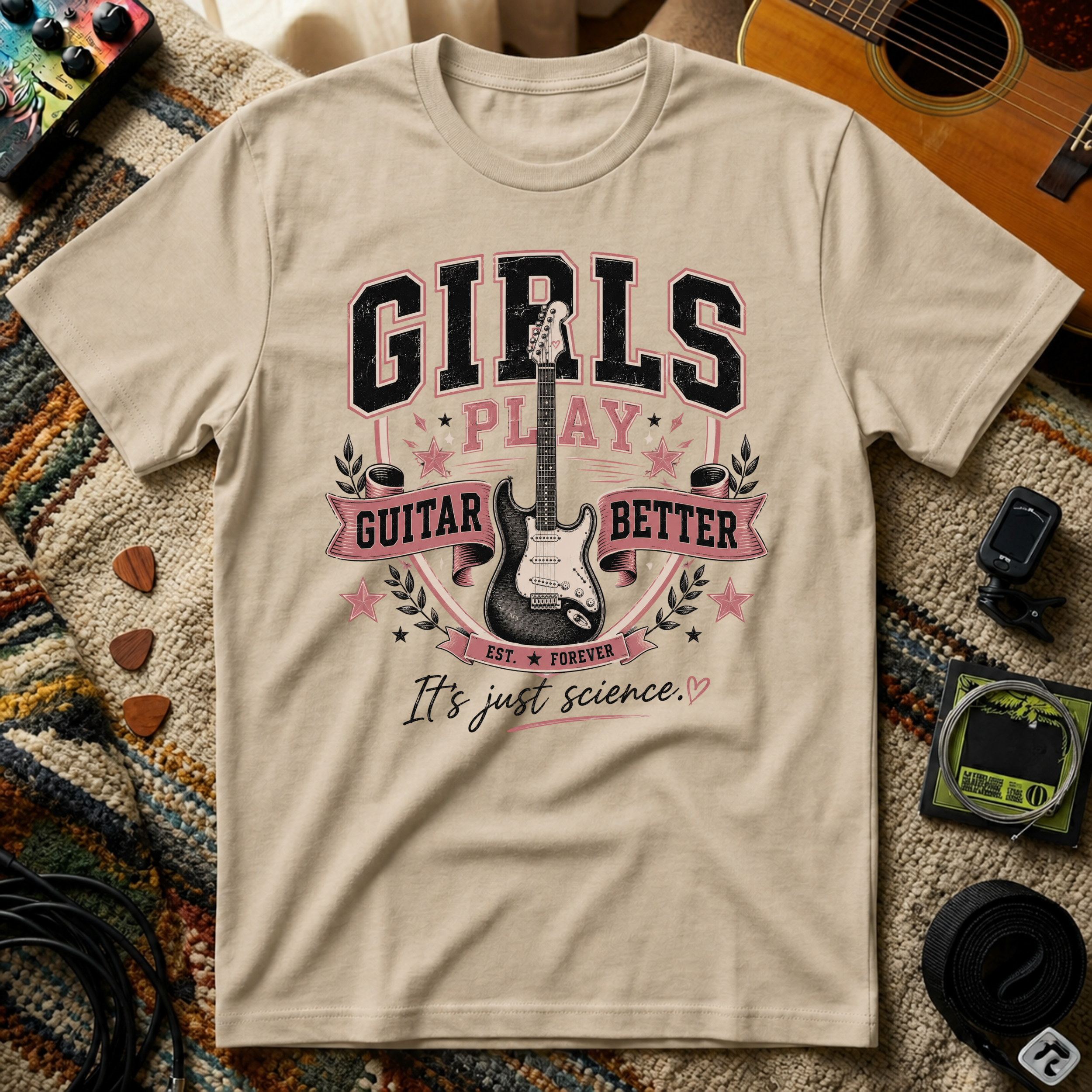 Girls Play Guitar Better T-Shirt